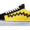 Vans x Peanuts Charlie Brown Old Skool Yellow Black Shoes