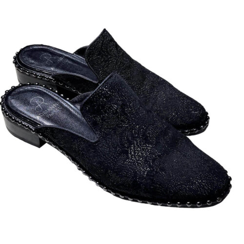 Adrianna Papell Maura Studded Leather Mules